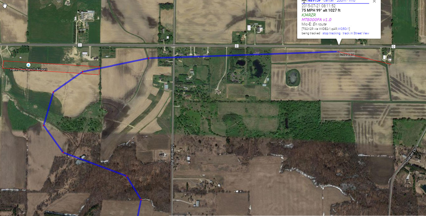 Here's what the airport looked like in 2012, according to www.Airnav